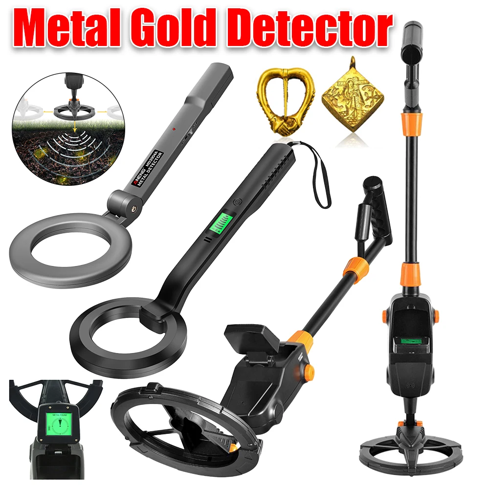 Underwater Metal Detector Waterproof - MD1008A Underground Metal Detector Gold Silver