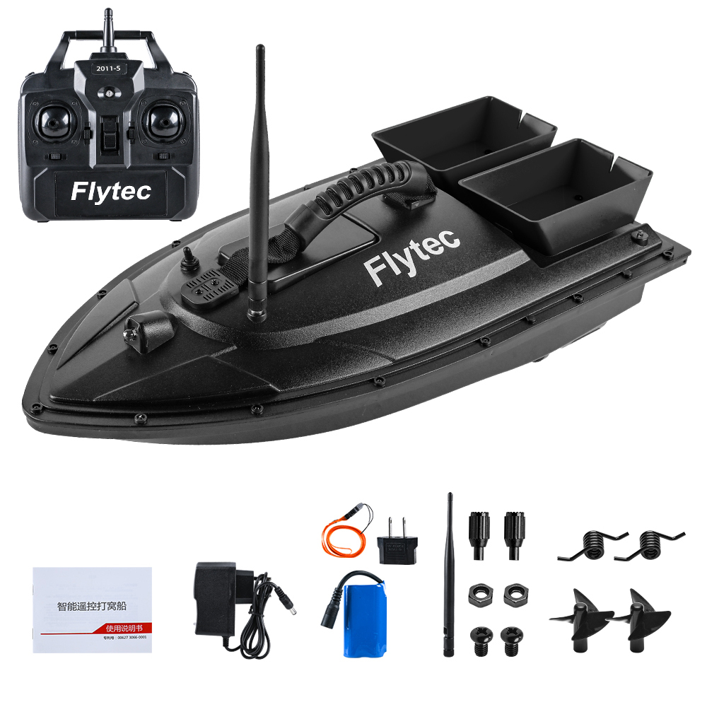 Underwater Drone With Robotic Arm - 5200mAh Flytec Fishing Bait Boat 500m