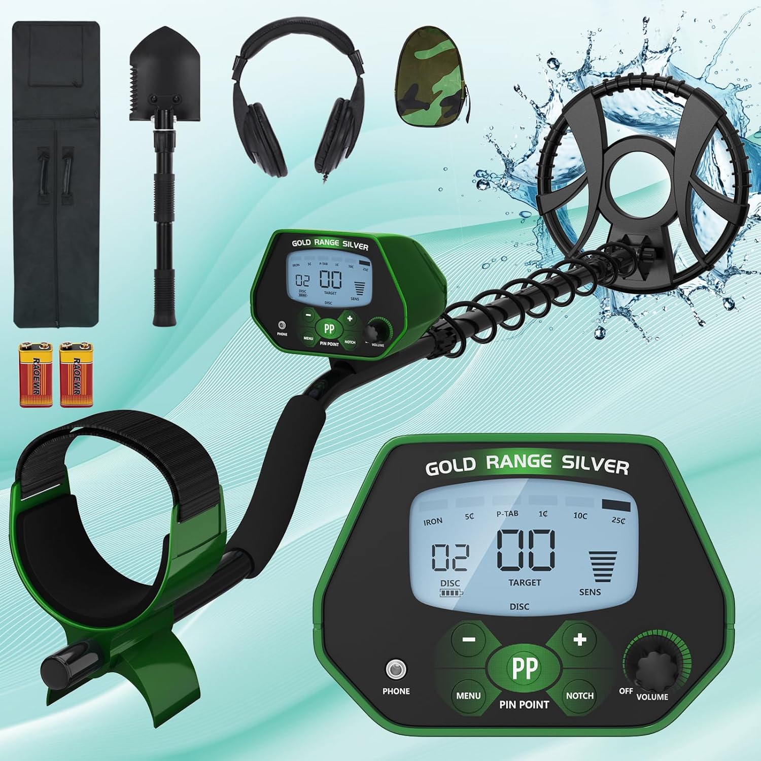 Underwater Metal Detector Waterproof - Hot Sell Protable MD1037 underground metal