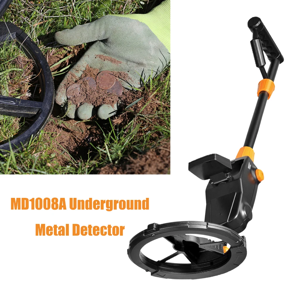 MD1008A Underground Metal Dete - Underwater Metal Detector Waterproof recension och pris