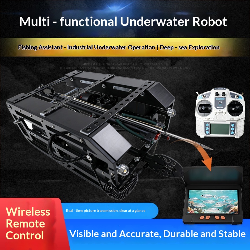 Underwater Robot Fishing Visua - Underwater Drone With Robotic Arm recension och pris