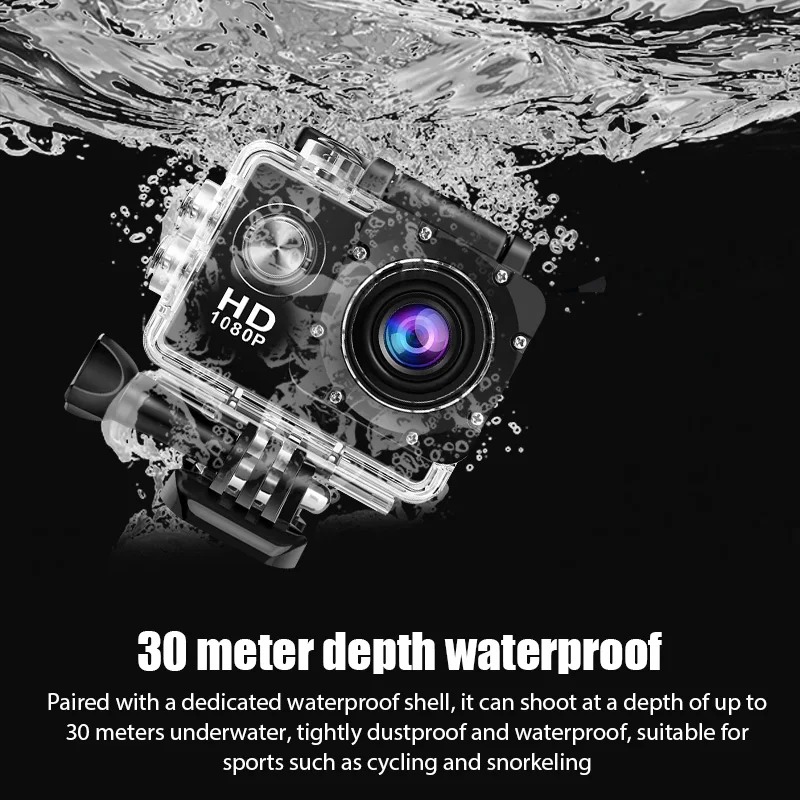 Compact 4K HD Waterproof Sport - Underwater Fishing Camera 4K recension och pris