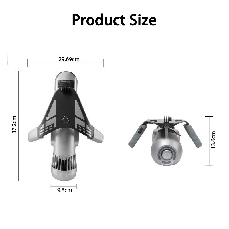 600W IP68 30M Waterproof Sea S - Underwater Scooter Sea Scooter recension och pris