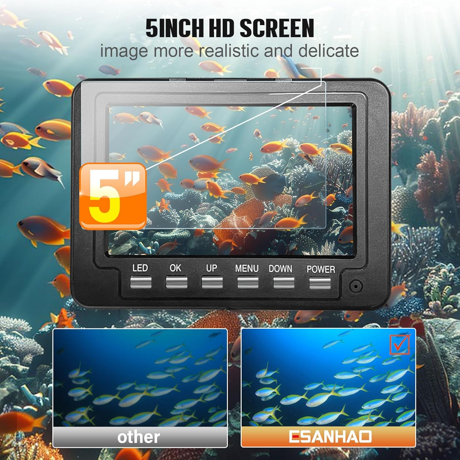 Underwater Fishing Camera - 50 - Underwater Fishing Camera 4K recension och pris