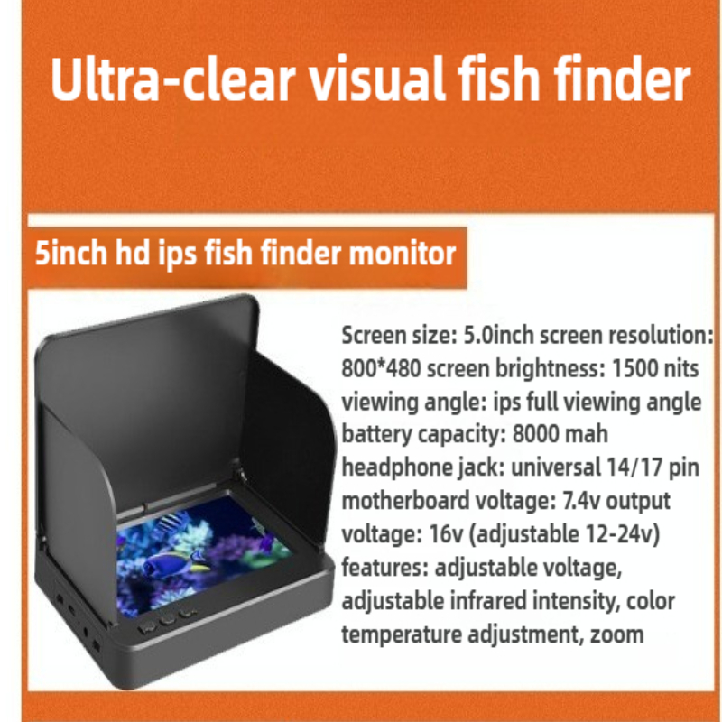 4.3/5 Inch Sunlight Readable I - Underwater Fishing Camera 4K recension och pris