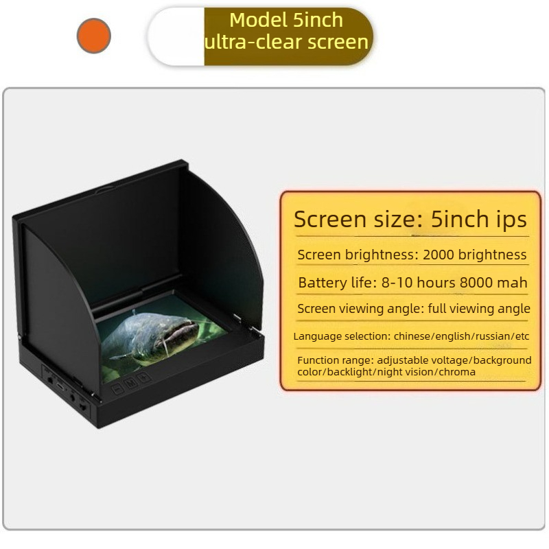 4.3/5 Inch Sunlight Readable I - Underwater Fishing Camera 4K recension och pris