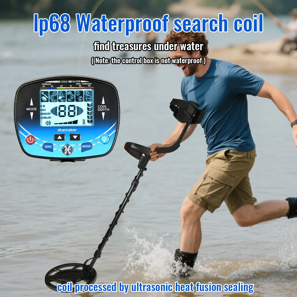 MD910B Professional Metal Dete - Underwater Metal Detector Waterproof recension och pris