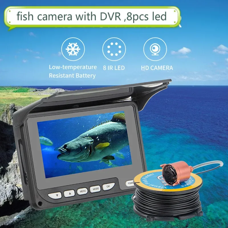 120 wide angle Underwater Fish - Underwater Fishing Camera 4K recension och pris