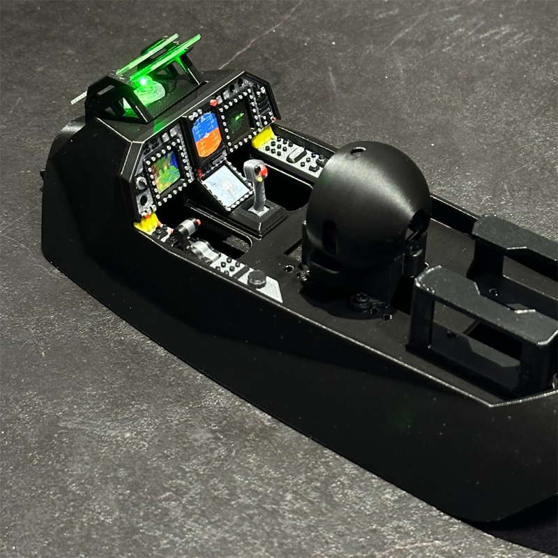 1PCS Scale Cockpit Canopy RC F - Underwater Drone With Robotic Arm recension och pris