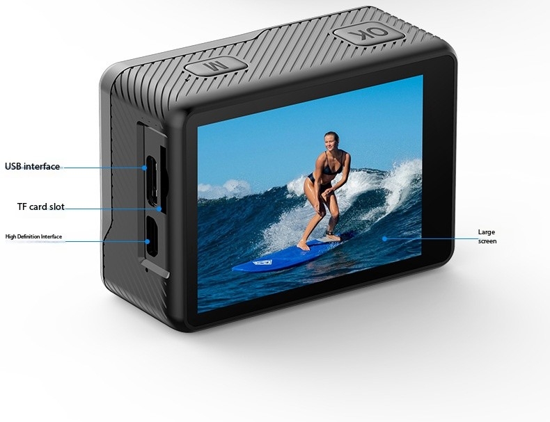 WiFi Action Camera With 6K Sta - Underwater Fishing Camera 4K recension och pris
