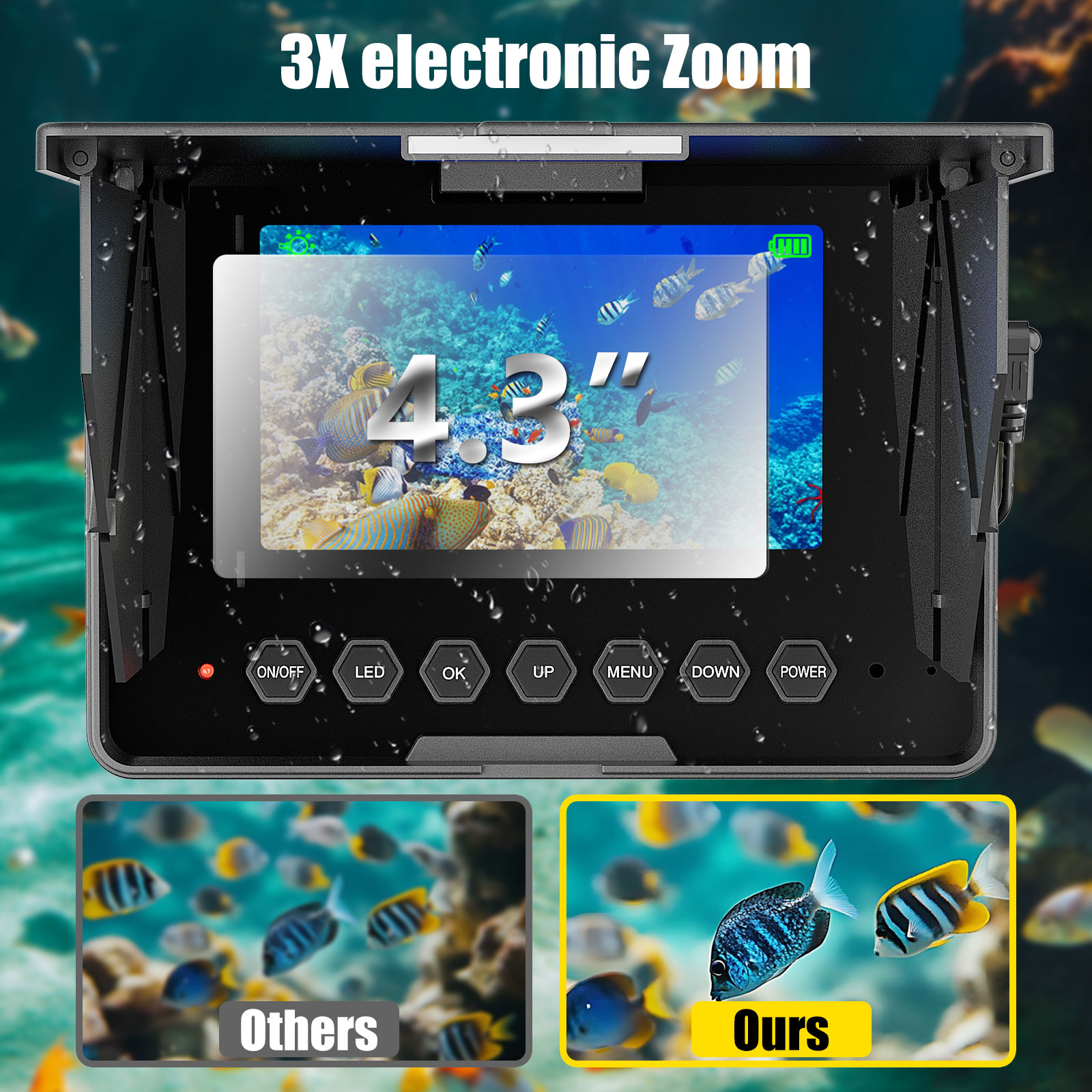 Underwater Fishing Camera - 15 - Underwater Fishing Camera 4K recension och pris