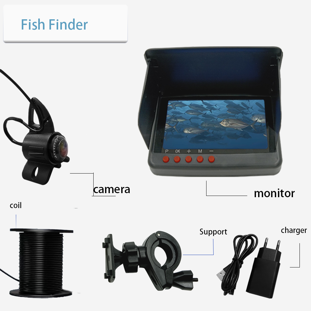 5 Inch DVR 4K Underwater Fishi - Underwater Fishing Camera 4K recension och pris