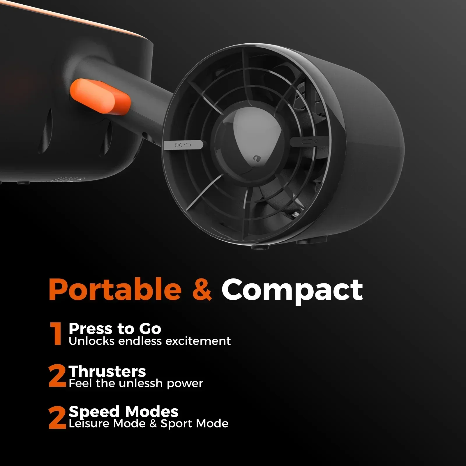 1  Geneinno S2  Smart Underwat - Underwater Scooter Sea Scooter recension och pris
