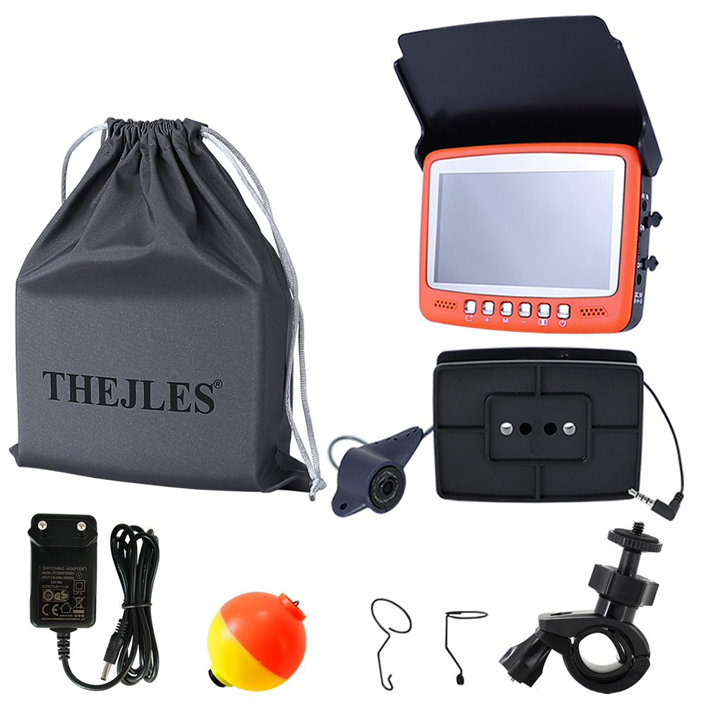 THEJLES HD 1000 Line Ice Fishi - Underwater Fishing Camera 4K recension och pris