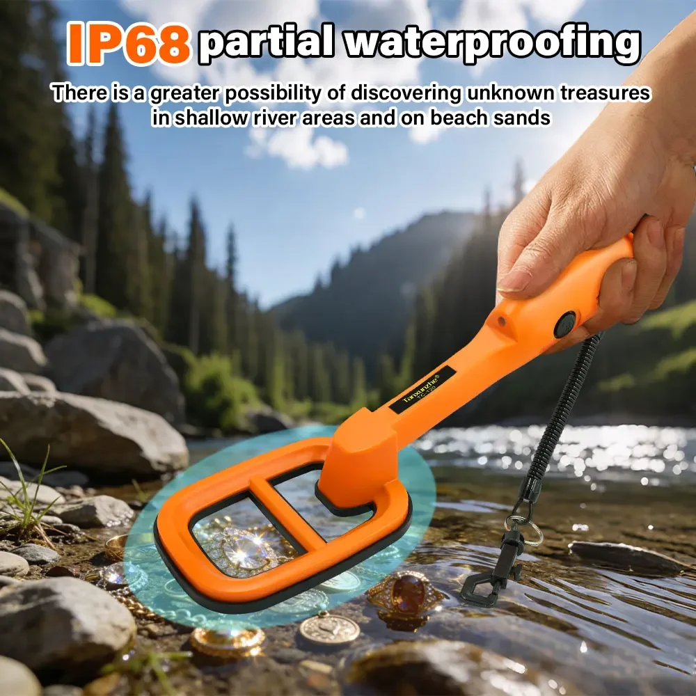 Hand Held TC-120 Metal Detecto - Underwater Metal Detector Waterproof recension och pris