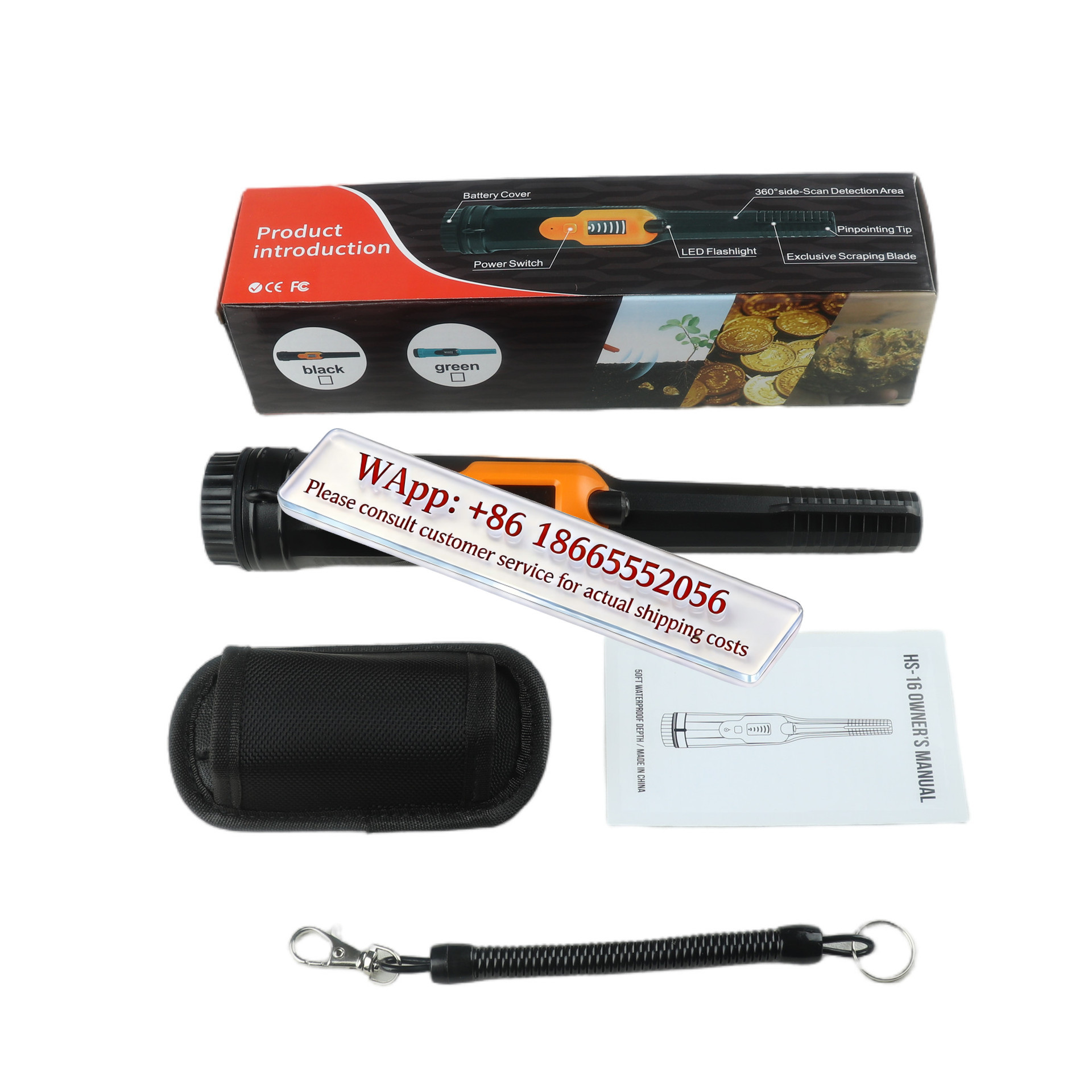 Outdoor waterproof handheld me - Underwater Metal Detector Waterproof recension och pris