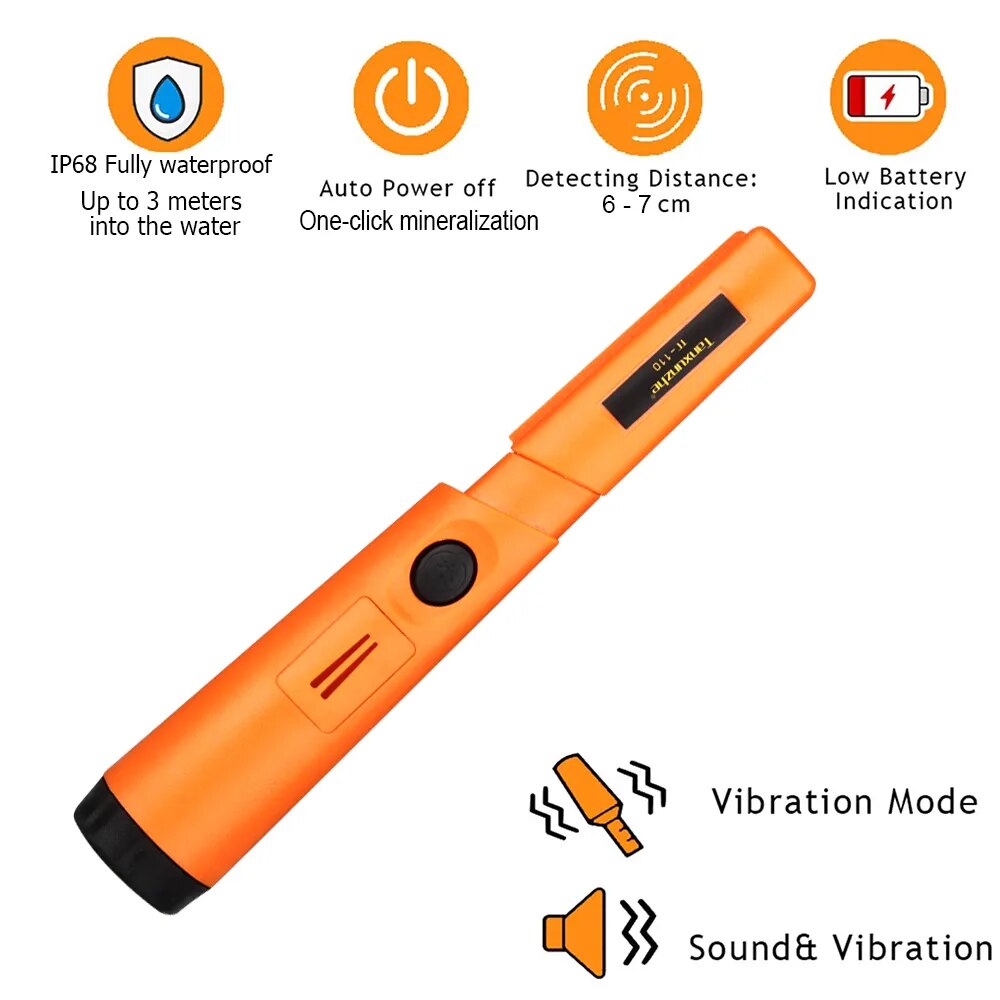 TC-110 High Quality Handheld M - Underwater Metal Detector Waterproof recension och pris