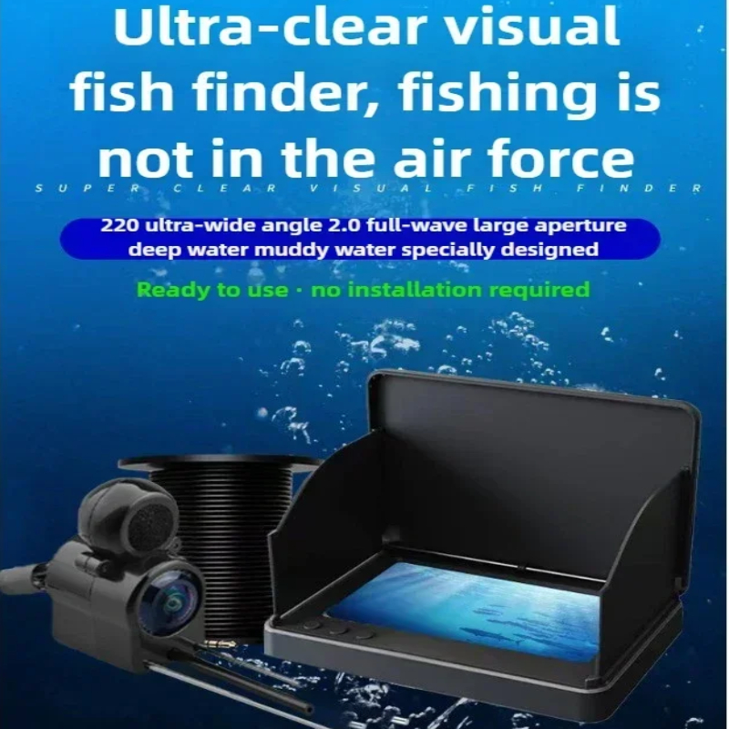 Underwater Visual Fish Finder  - Underwater Fishing Camera 4K recension och pris