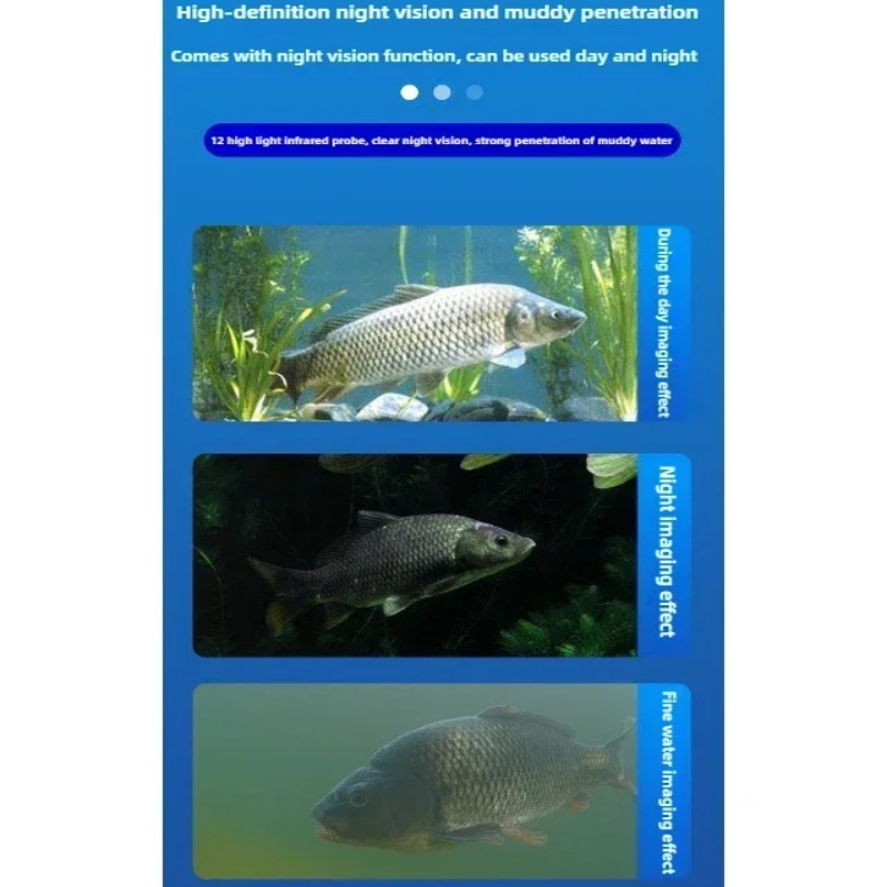 Underwater Visual Fish Finder  - Underwater Fishing Camera 4K recension och pris