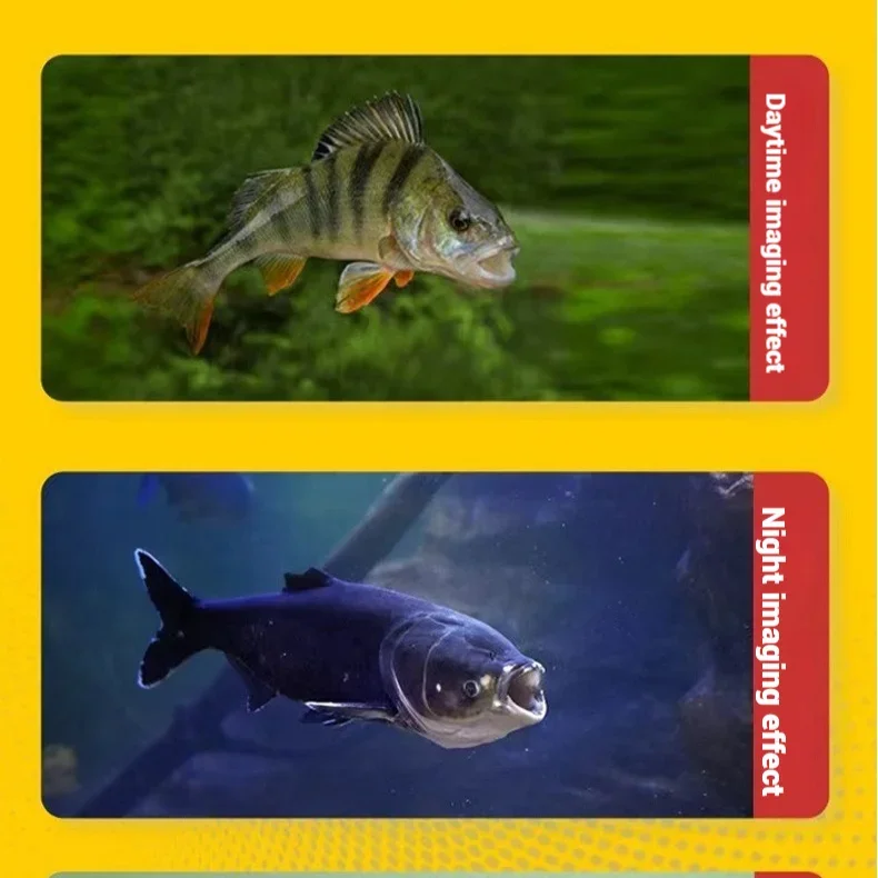 4.3 Inch/5 Inch Night Vision U - Underwater Fishing Camera 4K recension och pris